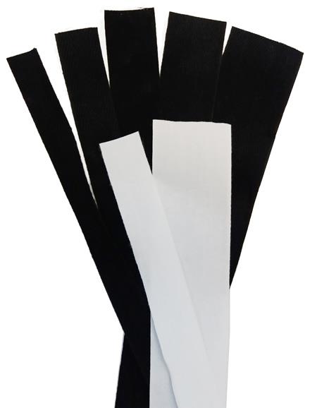 Textilband, 15 mm breit, schwarz