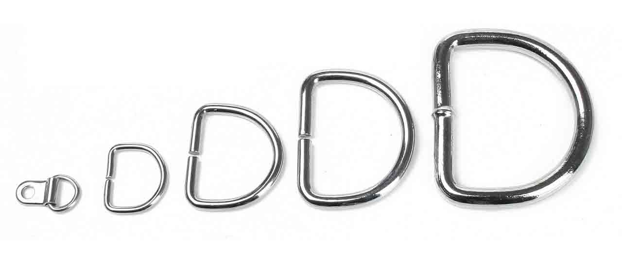 D-ring, 30 x 27 x 4 mm