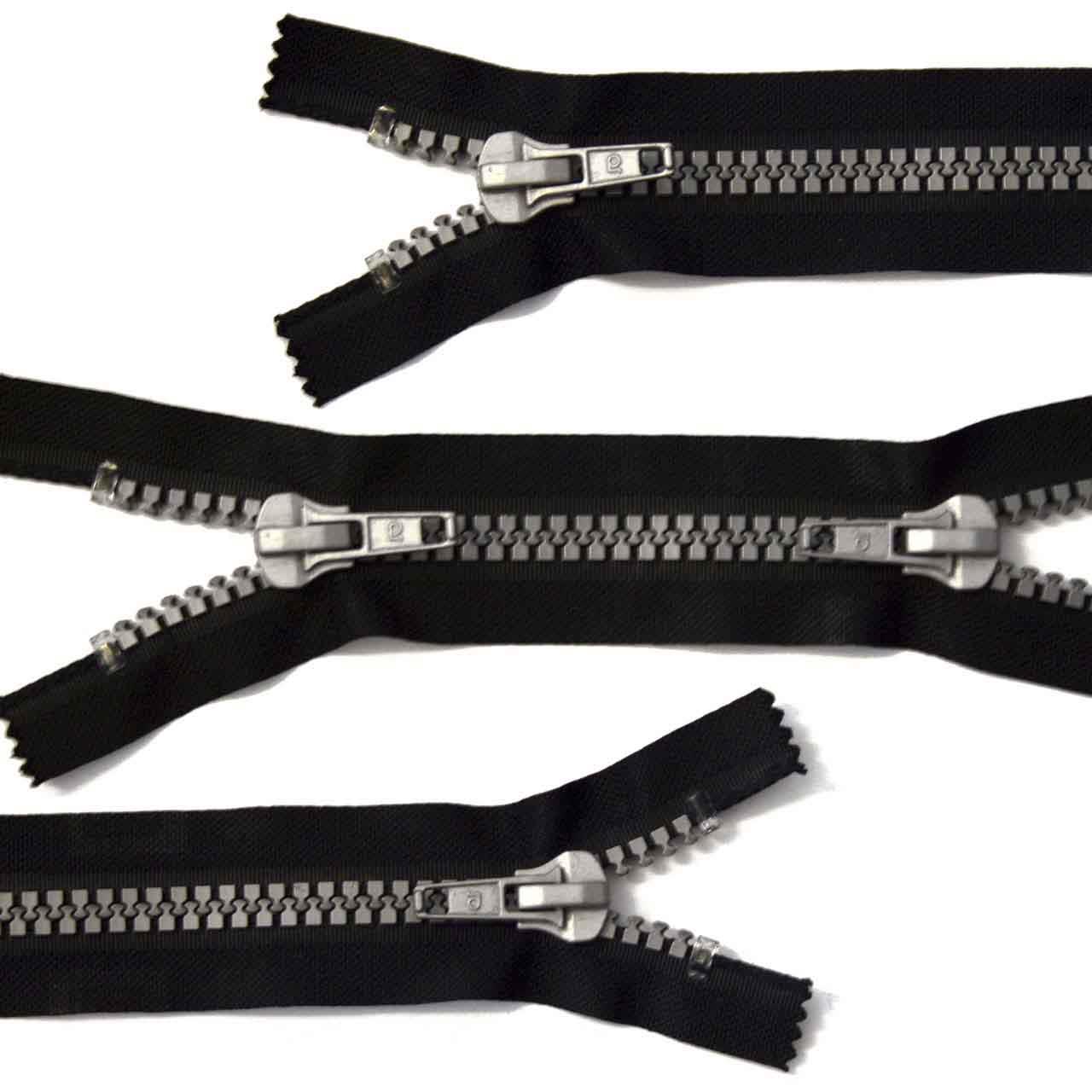 Decorative zip, 2-way, X - shape,