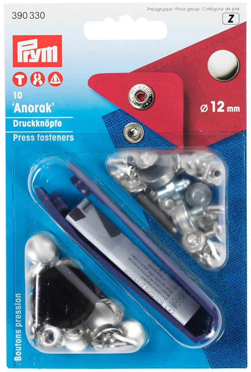 Prym press fasteners Anorak 12 mm
Prym press fasteners Anor