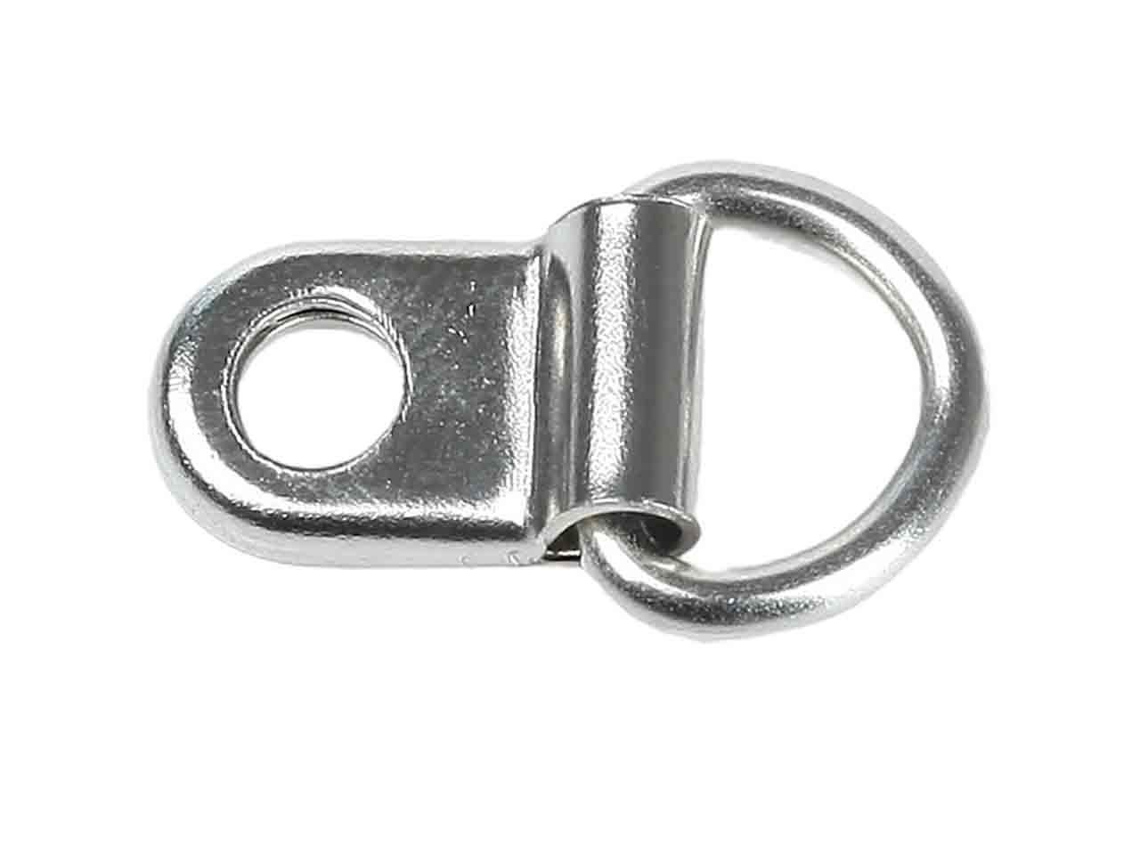D-Ring zum Aufnieten 10 x 5 x 2 mm