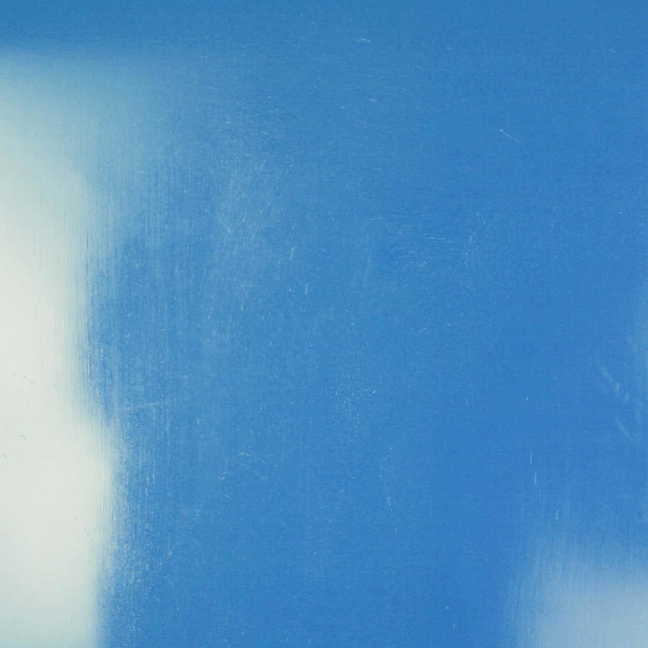 Meterware: Metallic Blau, 0,70 mm stark, 92 cm breit