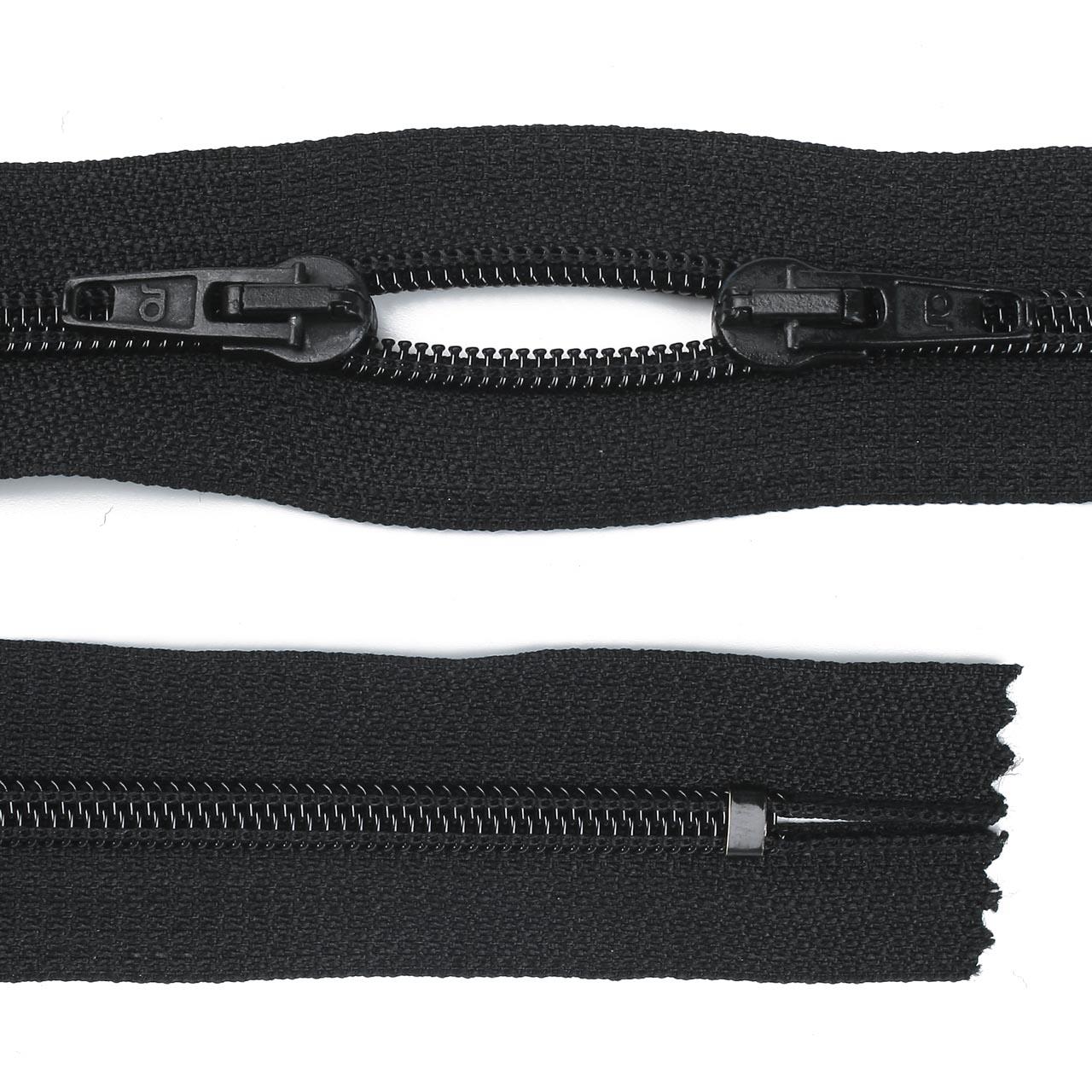 RV, Kunststoff, 2-Wege, O-Form, Schwarz, 55 cm